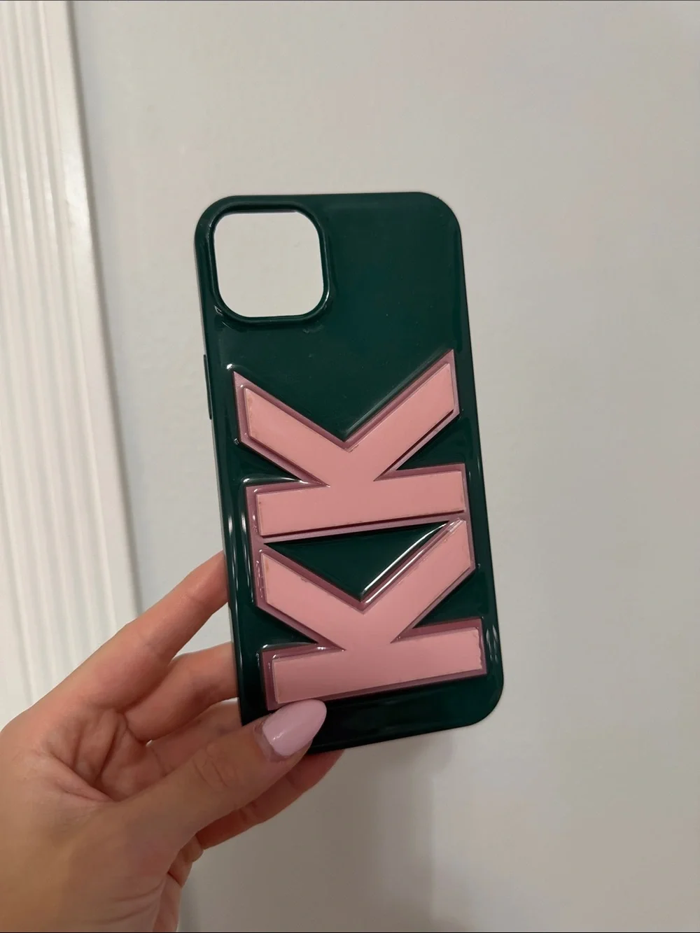 iPhone 15 plus Bauble Bar phone case “KK”